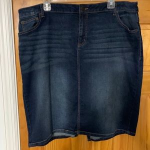 NWOT Westport 1962 denim skirt
